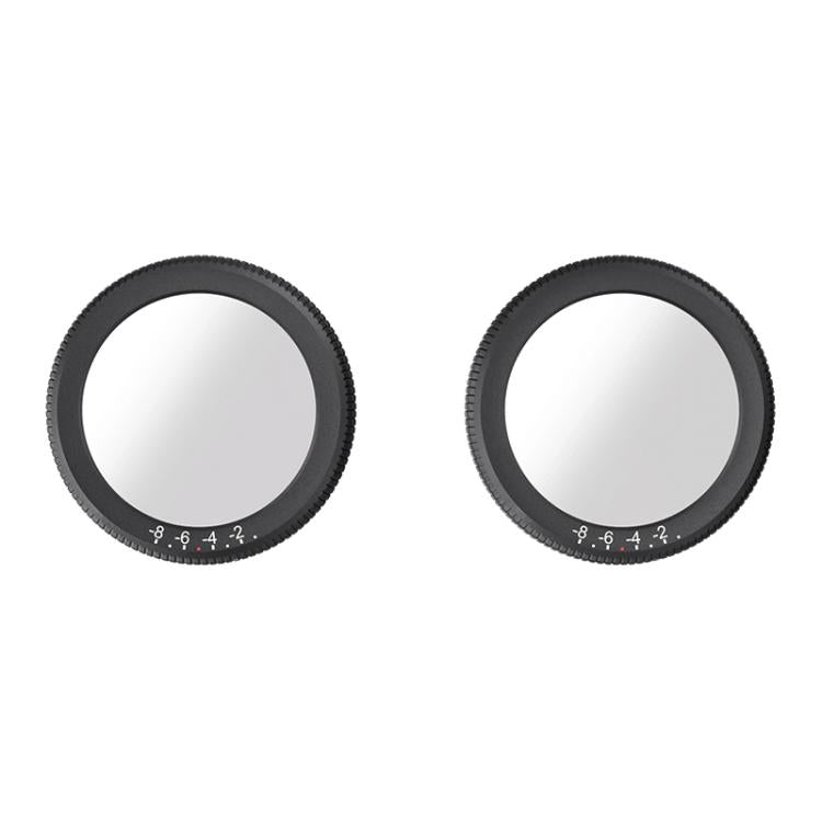 Para visión antigravitatoria, 1 par de gafas de aviación originales con lentes correctivas para miopía de 300 grados., Corrective Lenses