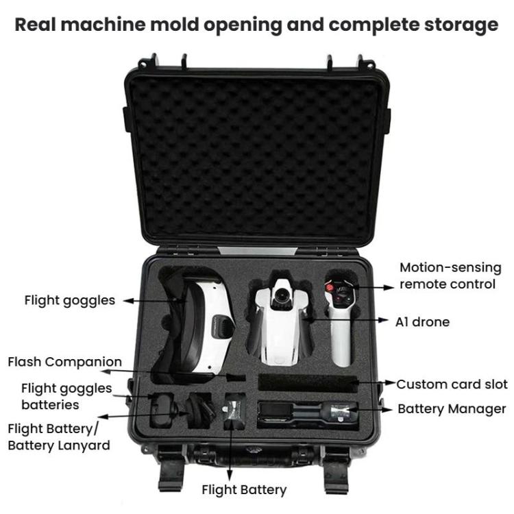 Bolsa de almacenamiento para dron ANTIGRAVITY A1, estuche rígido, impermeable y resistente a la presión., Handheld Case