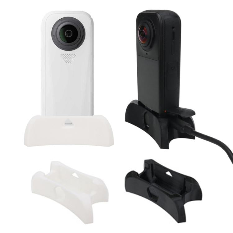 Base de escritorio antideslizante de goma suave para la cámara deportiva Insta360 X4 Air CQT.