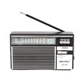 Radio portátil multibanda BAIJIALI BJL-667 FM AM SW con perilla independiente, BAIJIALI BJL-667