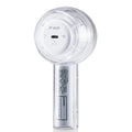 Mini ventilador de mano USB Turbo con luz colorida deslumbrante y práctico, F22