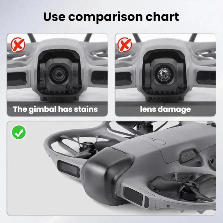 Tapa de lente a prueba de polvo para dron DJI Neo 2 Flymile, For DJI Neo 2