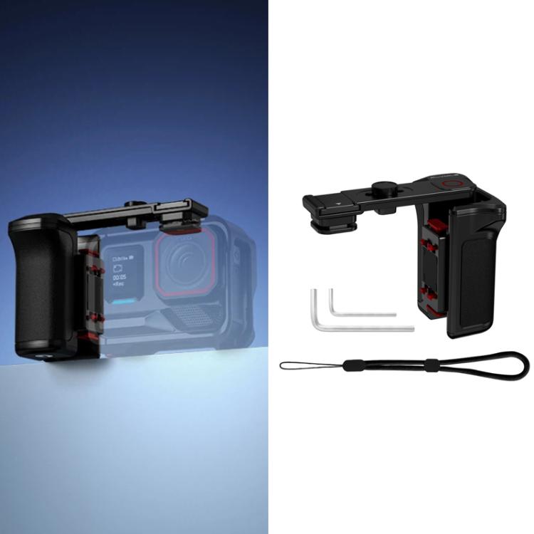 Accesorios de expansión para la jaula de la cámara Insta360 Ace Pro / 2 Flymile, Universal Holder, Set Plastic Version