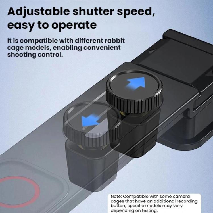 Adaptador Flymile extendido tipo jaula para DJI Osmo Action 4 / 3 / 5 Pro, Handle, Set Plastic Version