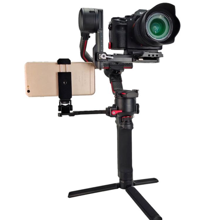 Extensión lateral para micrófono e iluminación con soporte estabilizador para DJI Ronin RS 2 / RS 3 / RS 4 / RSC 2