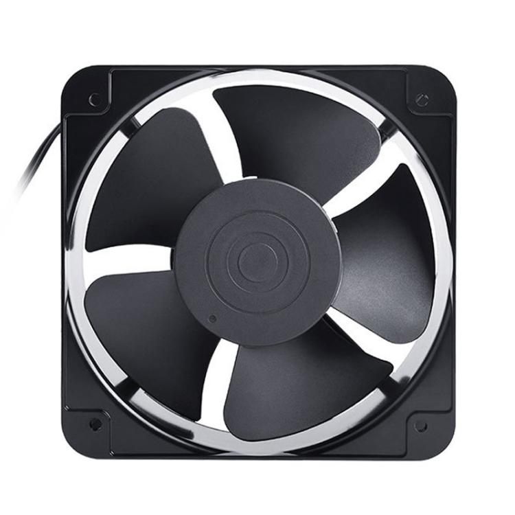 Ventilador axial KunPeng de 65 W, 20 cm, 2300 rpm, con rodamientos de bolas, flujo de CA y refrigeración para baterías., 220V, 110V, 380V