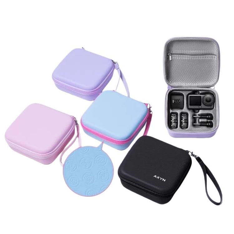 Bolsa de almacenamiento color macaron para DJI Osmo Action 6 Standard Combo