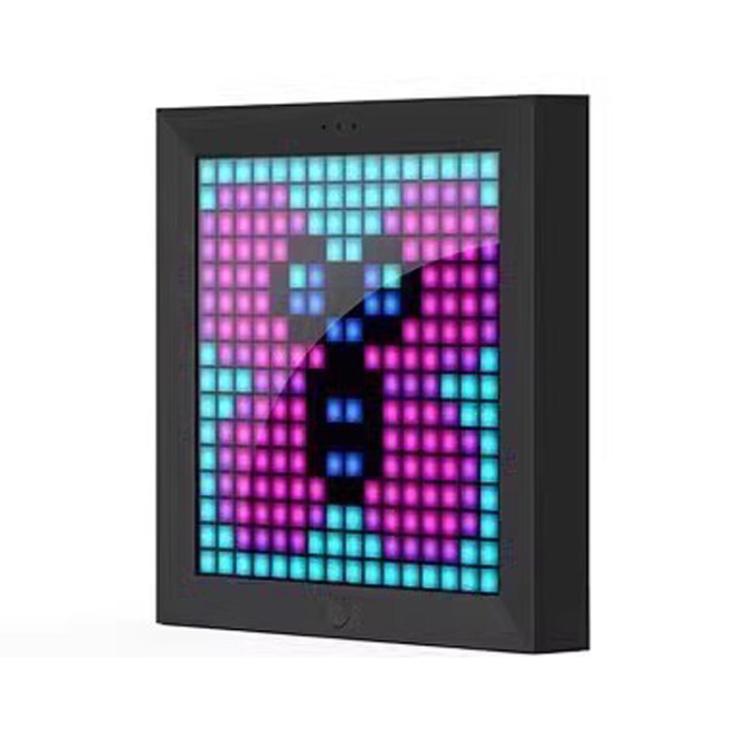 Reloj despertador con marco de fotos DIY con pantalla de píxeles inteligentes dinámicos y zumbador, Divoom 16 x 16, Divoom 64 x 64