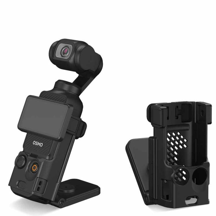 Soporte magnético para DJI Osmo Pocket 3 con base ajustable de 180 grados para vlogging estable.