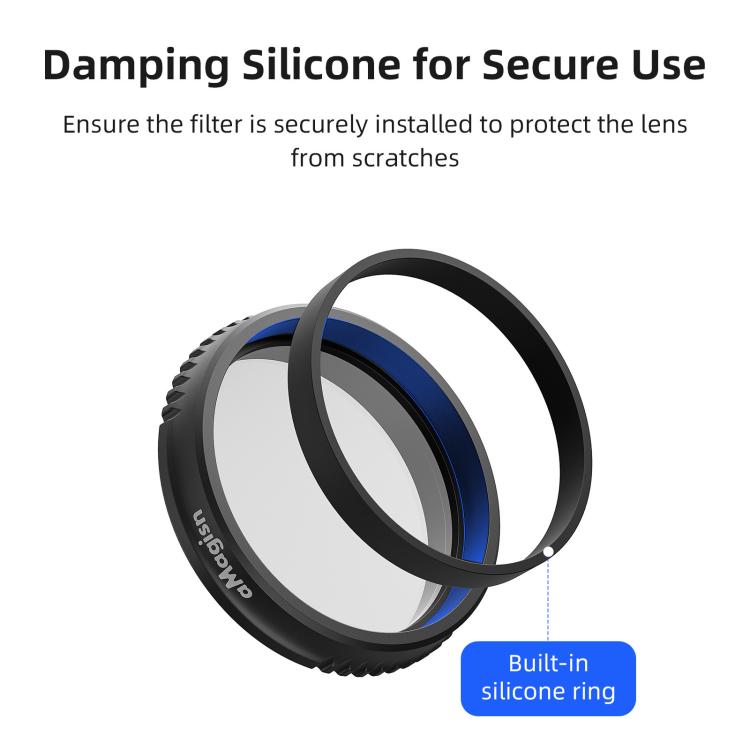 Filtro de ajuste rápido aMagisn para DJI Osmo Nano, UV, CPL, ND8+ND16+ND32+ND64, ND8+ND16+ND32+CPL