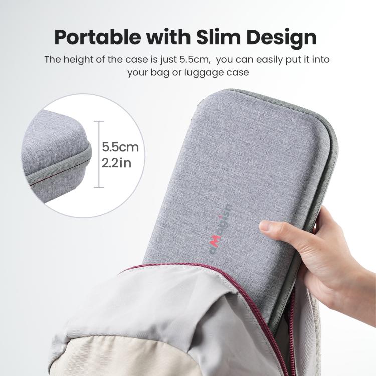 Estuche de transporte mediano aMagisn para Insta360 X4 Air/X4/X5 con carcasa rígida de EVA e interior suave extraíble., For Insta360 X4 Air/X4/X5