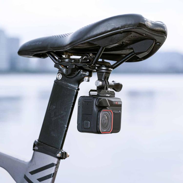 Soporte universal para riel de sillín de bicicleta aMagisn para cámaras de acción, abrazadera para sillín de bicicleta