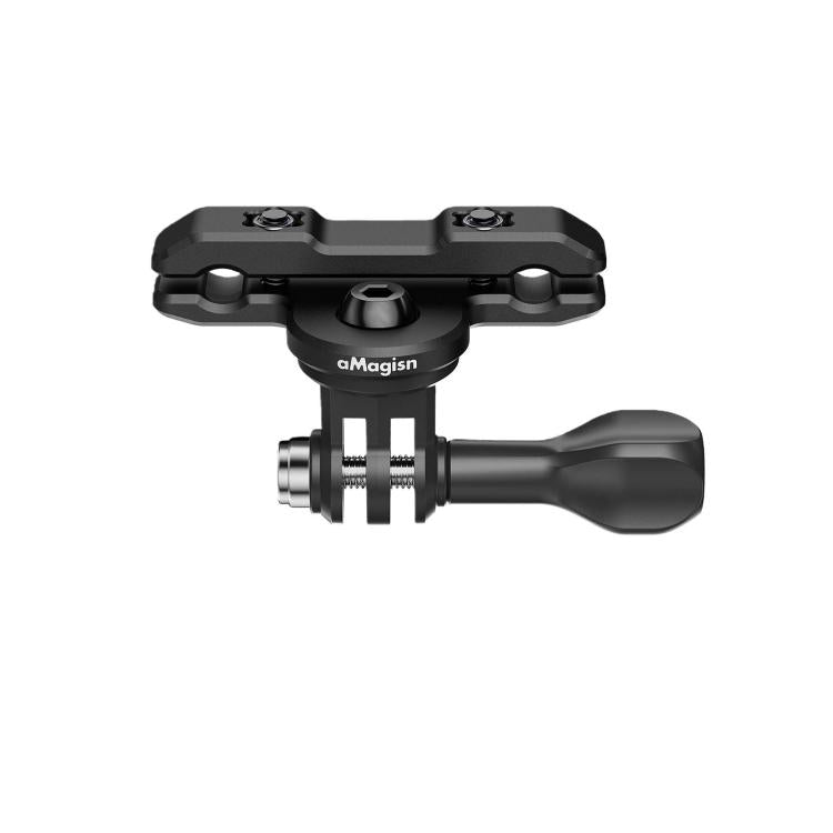 Soporte universal para riel de sillín de bicicleta aMagisn para cámaras de acción, abrazadera para sillín de bicicleta