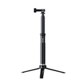 Trípode monopie para selfies TELESIN de 0,9 m, compatible con cámaras de acción y smartphones., Aluminum Alloy Tripod, Plastic Tripod