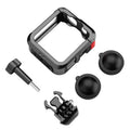 Kit de jaula de aleación de aluminio para GoPro MAX2, marco protector con soportes de zapata fría dobles., Kit A, Kit B