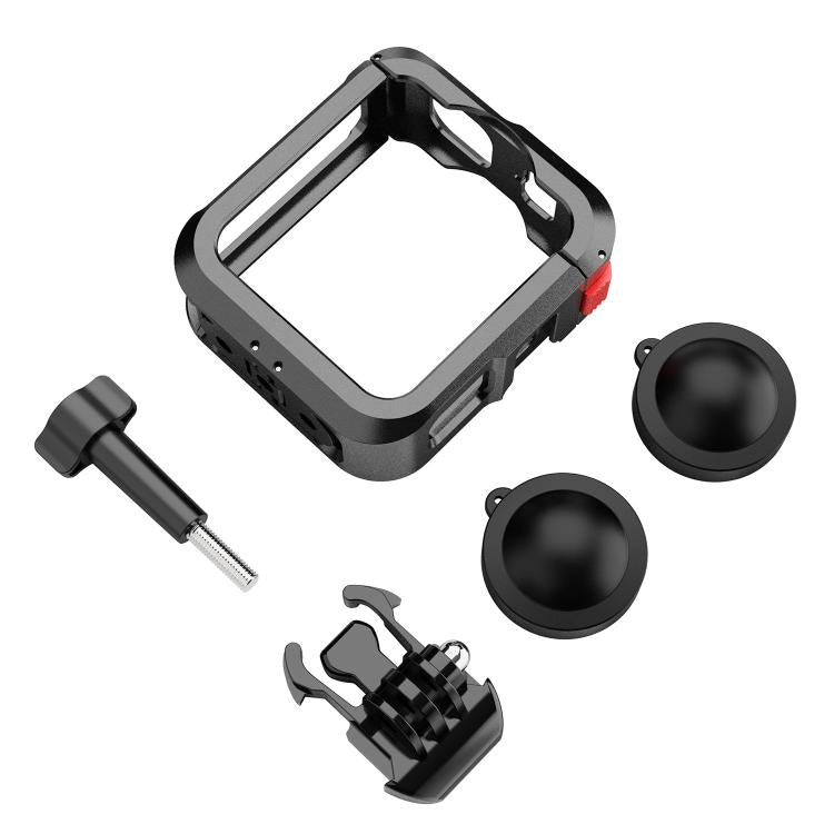 Kit de jaula de aleación de aluminio para GoPro MAX2, marco protector con soportes de zapata fría dobles., Kit A, Kit B