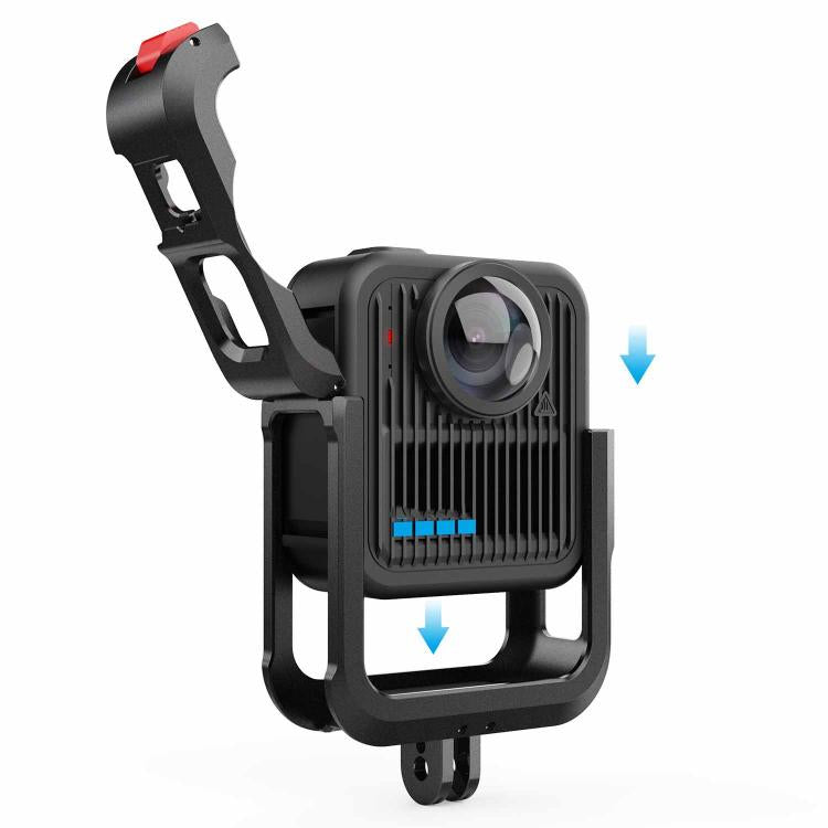 Kit de jaula de aleación de aluminio para GoPro MAX2, marco protector con soportes de zapata fría dobles., Kit A, Kit B