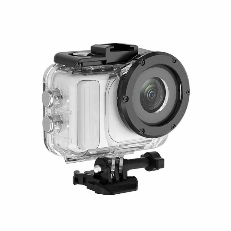 Para Insta360 GO Ultra, kit de carcasa impermeable de 60 m para buceo con doble zapata fría.