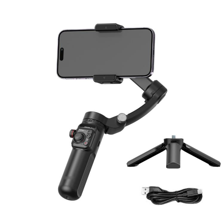 Estabilizador de mano Selfieshow M02 con estabilización antivibración y seguimiento facial de 3 ejes., Standard, Premium Edition