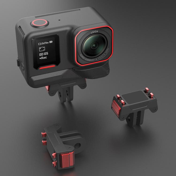 Base adaptadora magnética de liberación rápida para Insta360 X5, Ace Pro 2, Ace Pro, 2-claw Magnetic Adapter