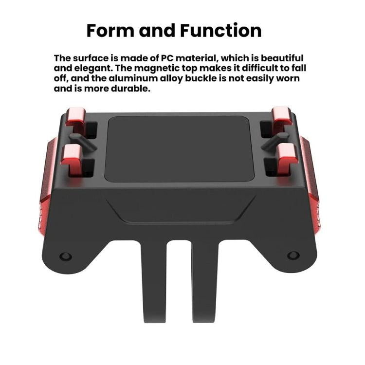 Base adaptadora magnética de liberación rápida para Insta360 X5, Ace Pro 2, Ace Pro, 2-claw Magnetic Adapter