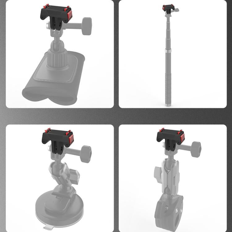 Base adaptadora magnética de liberación rápida para Insta360 X5, Ace Pro 2, Ace Pro, 2-claw Magnetic Adapter
