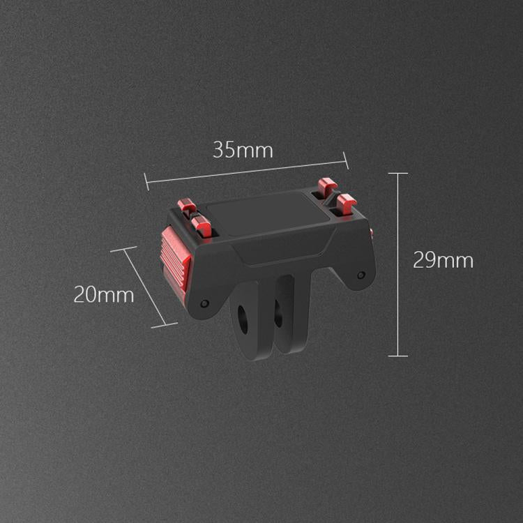 Base adaptadora magnética de liberación rápida para Insta360 X5, Ace Pro 2, Ace Pro, 2-claw Magnetic Adapter