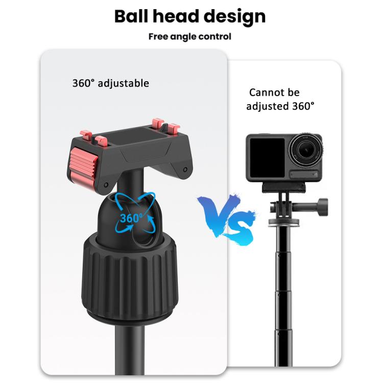 Trípode magnético de liberación rápida para selfies Insta360 X5 / Ace Pro 2 / Ace Pro con rotación de 360 grados., for Insta360 X5, Ace Pro 2, Ace Pro