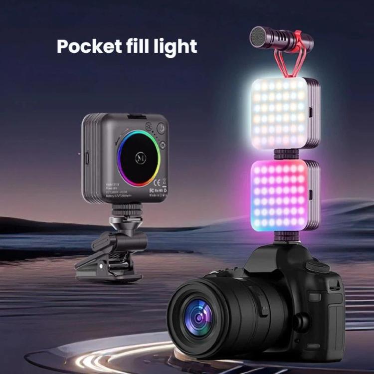 Luz de relleno LED portátil, luz de bolsillo de mano para fotografía con smartphone y transmisiones en directo., D12, D12s, D10, D10s
