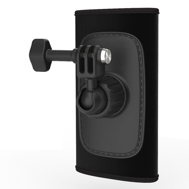 Soporte universal para correa de hombro para cámaras de acción con rótula giratoria de 360 grados para grabación POV manos libres.