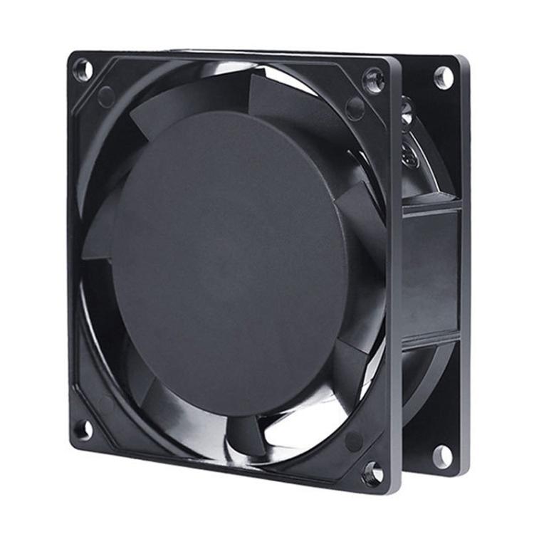 Ventilador axial de CA KunPeng de 8 cm y 17 W con rodamiento de bolas, 110V, 220V
