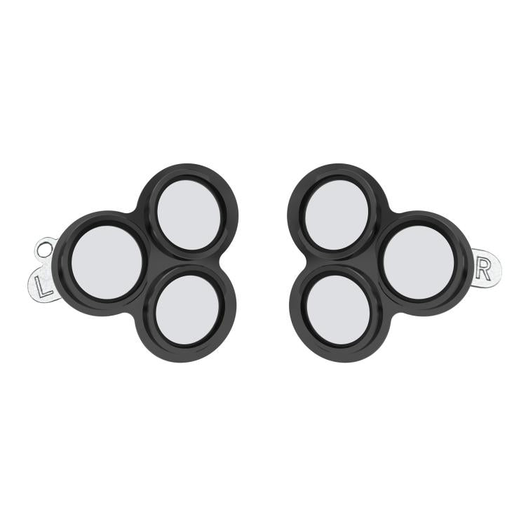 Protector de pantalla de vidrio templado antiexplosión con lente de aleación para Meta Quest 3S