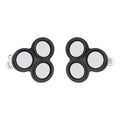 Protector de pantalla de vidrio templado antiexplosión con lente de aleación para Meta Quest 3S
