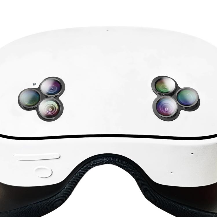 Protector de pantalla de vidrio templado antiexplosión con lente de aleación para Meta Quest 3S