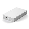 Carcasa móvil para disco duro Blueendless U35KS SAS/SATA de 2,5/3,5 pulgadas para ordenadores de sobremesa y portátiles, carcasa metálica completa para SSD., US Plug, EU Plug, UK Plug, AU Plug