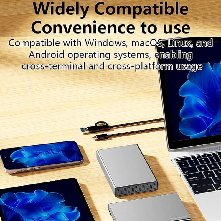 Carcasa externa para disco duro móvil Blueendless U23QC de 2,5 pulgadas, USB 3.0, metálica, SATA, para portátil y SSD de estado sólido., 10mm, 15mm