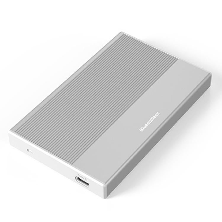 Carcasa móvil de aluminio Blueendless MR23G Tipo-C 3.0 SATA de 2,5 pulgadas para disco duro de estado sólido mecánico