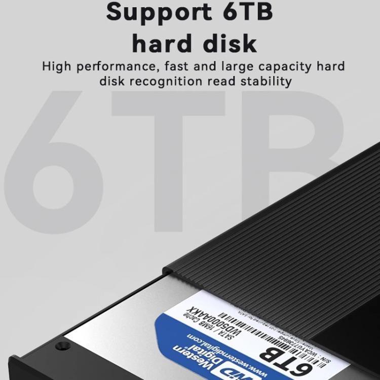 Carcasa móvil de aluminio Blueendless MR23G Tipo-C 3.0 SATA de 2,5 pulgadas para disco duro de estado sólido mecánico
