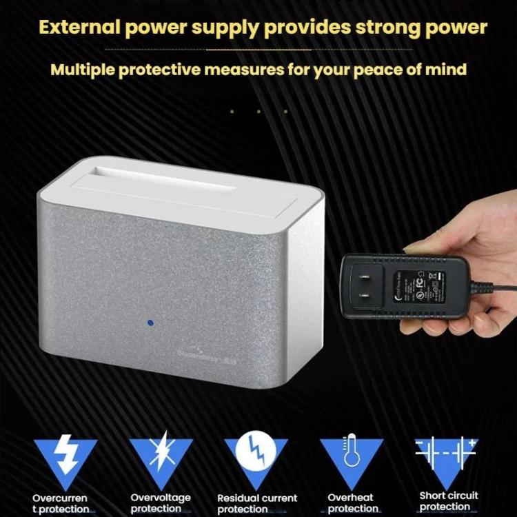 Carcasa externa portátil para disco duro Blueendless HD01 de 2,5/3,5 pulgadas con USB 3.0 para ordenadores de sobremesa y SATA., US Plug, EU Plug, UK Plug, AU Plug