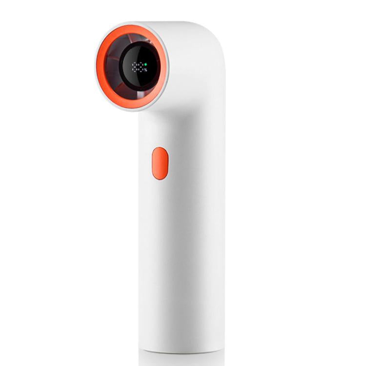 Ventilador de tubo curvo de alta velocidad F21 Mini Turbo Portátil con Pantalla Digital Ventilador de Mano de Alta Potencia