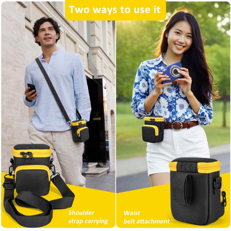 Funda portátil para cámaras Kodak FZ45 CCD. Bolsa de hombro/cinturón de doble uso., CCD Camera Bag