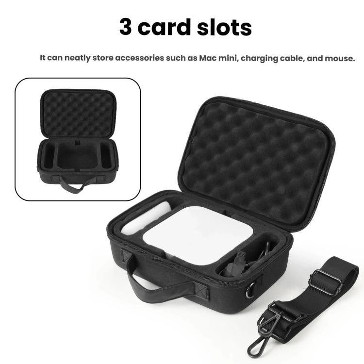 Funda rígida de EVA para Mac Mini M4 / M4 Pro 2024, bolso bandolera portátil., Shoulder Bag