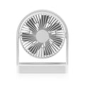 Ventilador de escritorio mini delgado F3A, ventilador de escritorio USB silencioso portátil recargable