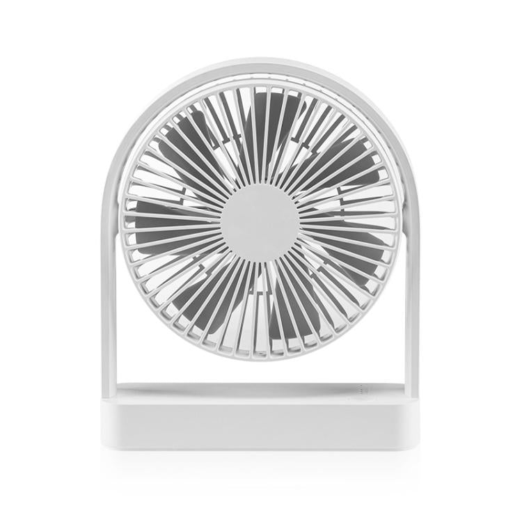 Ventilador de escritorio mini delgado F3A, ventilador de escritorio USB silencioso portátil recargable