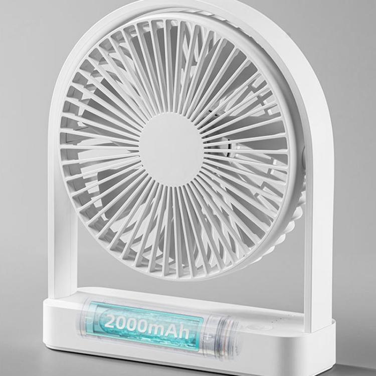 Ventilador de escritorio mini delgado F3A, ventilador de escritorio USB silencioso portátil recargable
