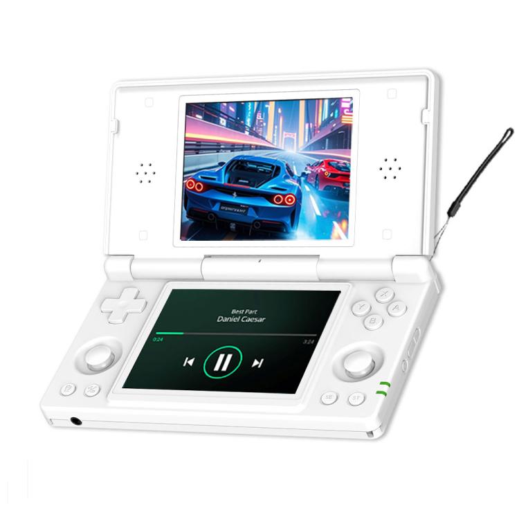 Consola de juegos portátil ANBERNIC RG DS Flip de doble pantalla con pantalla táctil IPS de 4 pulgadas y dispositivo de juegos con IA (3+32 GB)