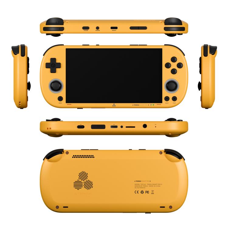 Consola de juegos portátil Trimui Smart Pro S con pantalla IPS de 4,96 pulgadas, joystick TMR y procesador Allwinner A523., 64G, 128G, 256G