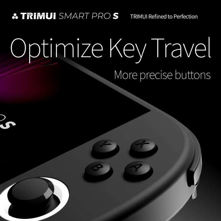 Consola de juegos portátil Trimui Smart Pro S con pantalla IPS de 4,96 pulgadas, joystick TMR y procesador Allwinner A523., 64G, 128G, 256G