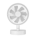 Ventilador de escritorio multifunción giratorio portátil para el hogar, la oficina y el dormitorio, silencioso y con carga USB., F4 Standard, F4 Screen Display