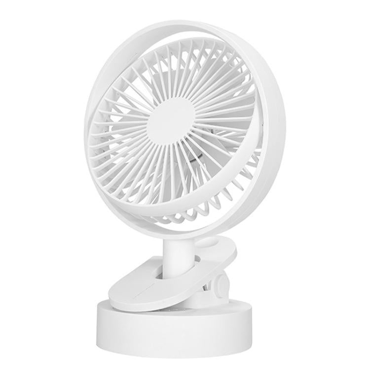 Ventilador de sobremesa oscilante F5 con clip, carga USB, mini ventilador de mesa, F5